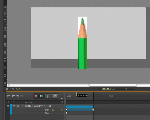 Adobe Edge Animate UI